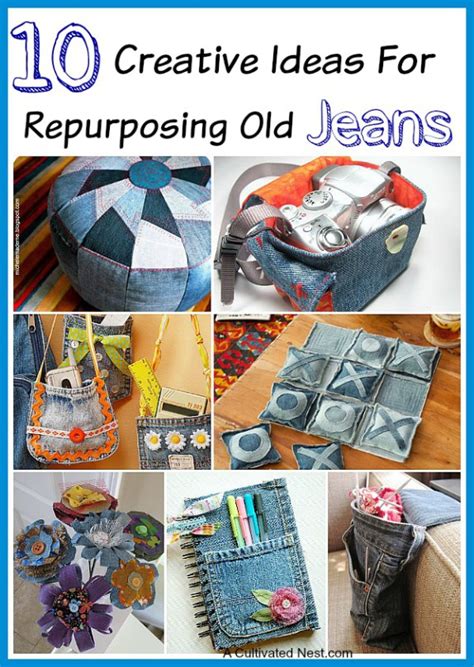 Ideas For Repurposing Old Jeans