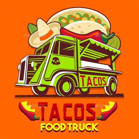 Fast Food Taco Hamburger Logo Clip Art Food Truck Logos Cliparts