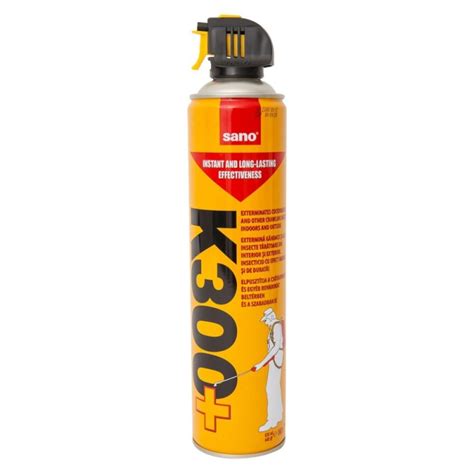 Spray Insecticid Cu Aerosol Sano Impotriva Insectelor Taratoare K