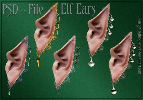 Elf Ears By Gothlyllyon Stock By Gothlyllyon Sotck On Deviantart