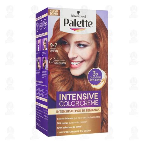 Tinte Palette Intensive Color Creme Rubio Cobrizo Pz