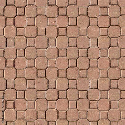 seamless tileable sidewalk paver brick texture/background. Stock Photo ...