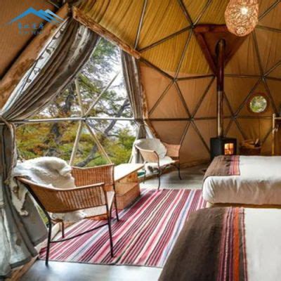 Igloo Yurt Geodesic Camping Wind Wall Glamping Dome Tent Dome Garden