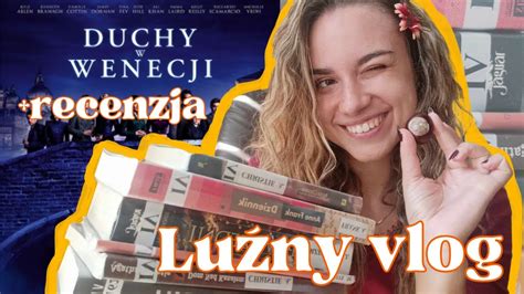 KSIĄŻKI NA JESIEŃ RECENZJA FILMU DUCHY W WENECJI LUŹNY VLOG YouTube