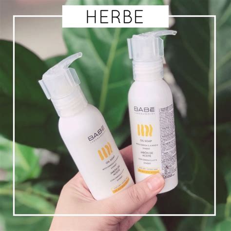CHÍNH HÃNG OIL SOAP ml Dầu tắm BABE LABORATORIOS Oil Soap Syndet Shopee Việt Nam