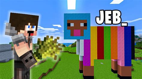 MINECRAFT VANILLA UNA PECORA ARCOBALENO YouTube