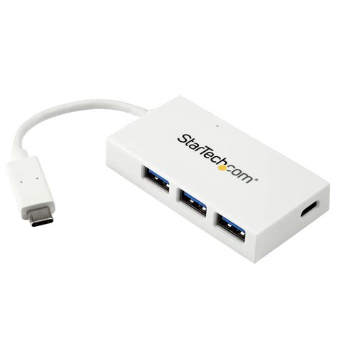 StarTech.com 4 Port USB C Hub w/ 2x USB A & 2x USB C - SuperSpeed ...