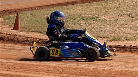 Heat Race At Yp Dirt Kart Club Youtube