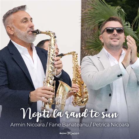 Nopti La Rand Te Sun Feat Fane Banateanu Petrica Nicoara Single