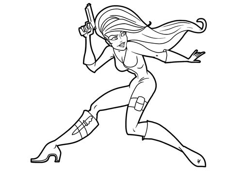 Barbie Spy Squad Coloring Pages Coloring Pages