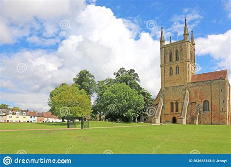 Pershore Abbey in Worcestershire, England, Editorial Stock Photo ...