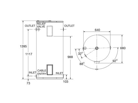 Rheem L KW Single Element Electric Hot Water System Hard Water From Reece