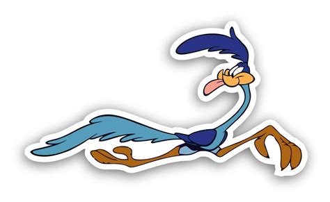 Roadrunner Sticker Vinyl Decal Multiple Sizes Indoor Outdoor Etsy