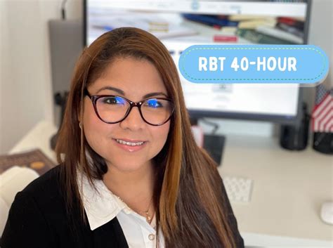 Rbt® 40 Hour Training Español Aba 4 Love