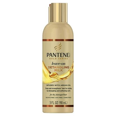 Pantene Gold Series Sulfate Free Shampoo & Leave On Detangling Milk 3 Oz. | Walmart Canada