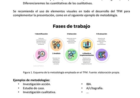 Metodología del TFM qué es tipos y ejemplos