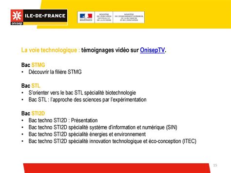 Lorientation après la 2de générale et Technologique 1 séance ppt