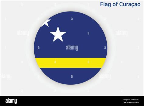 High Detailed Flag Of Curacao National Curacao Flag South America 3D