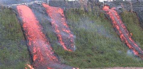 Pahoa Lava Flow At The Pahoa Transfer Station  On Imgur