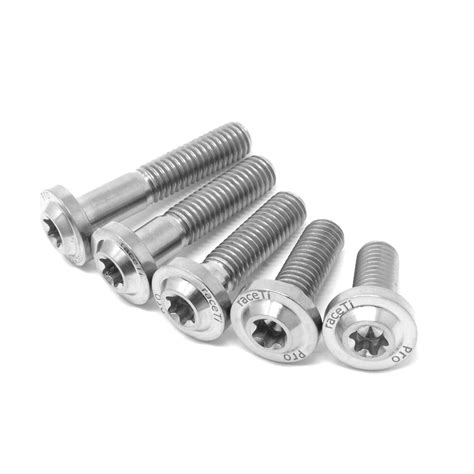 M Titanium Low Profile Torx T Ti Washer Bolt Screw