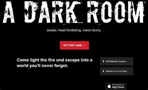 'A Dark Room' Is IGN's Free Game Of The Month - Download Here