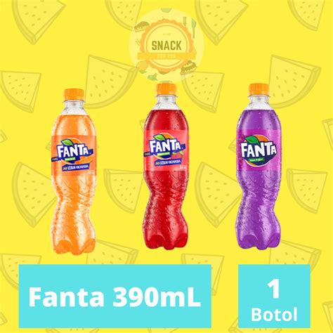 Jual Fanta Rasa Strawberry Grape Orange Stroberi Anggur Jeruk Net