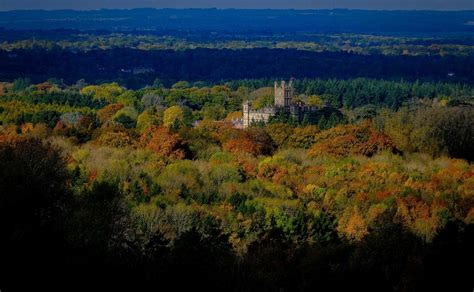 Highclere Castle Home Of Downton Abbey Looking Magnificent In Autumn