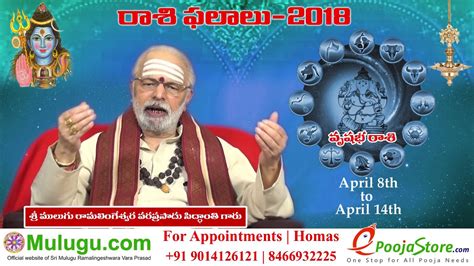 Vrushaba Rasi Taurus Horoscope వషభ రశ April 08th April 14th