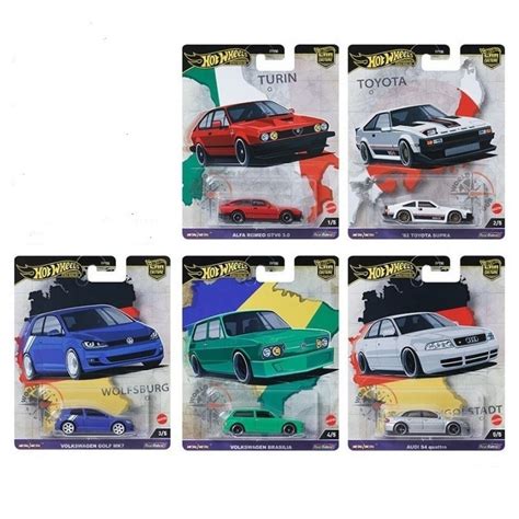 Jual Hot Wheels Premium World Tour Set Pcs Shopee Indonesia