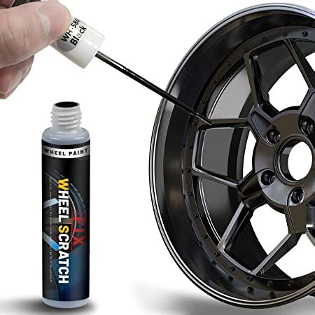 Amazon Wheel Scratch Fix Quick And Easy Wheel Touch Up Kit Wheel