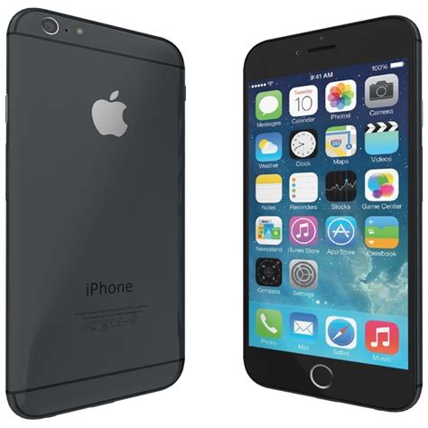 Max Apple Iphone 6 Black