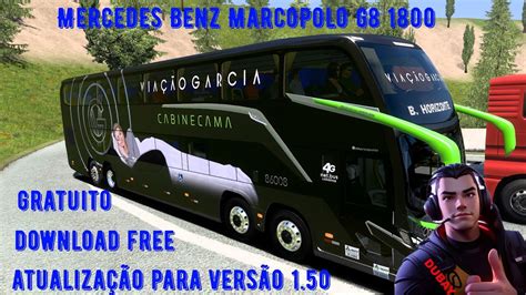 Euro Truck Simulator 2 atualização para versão 1 50 marcopolo onibus