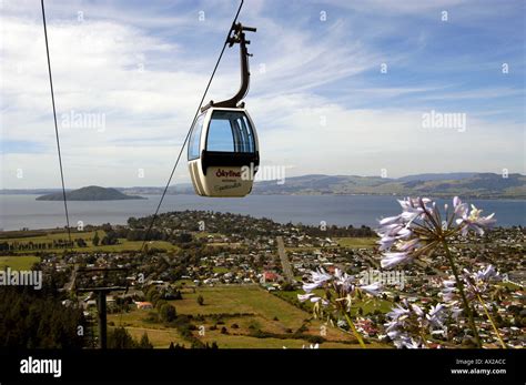 Rotorua Skyline Skyrides Stock Photo - Alamy