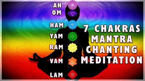 7 CHAKRAS MANTRA CHANTING MEDITATION 🔴🟠🟡🟢🔵🟣⚪Vol.2 | Chanting meditation ...