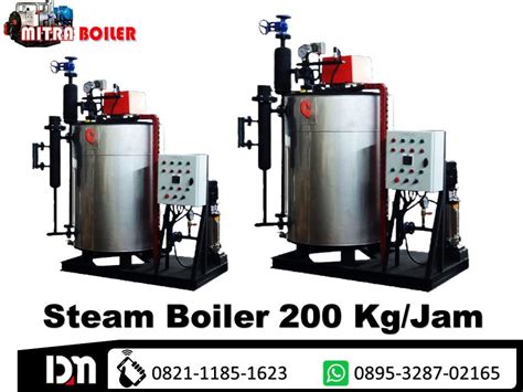 Jual Steam Boiler Lokal Bersertifikat Depnaker Indonesia