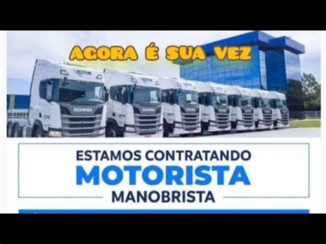 Vaga De Emprego Para Motorista Carreteiro Motoristaoperador