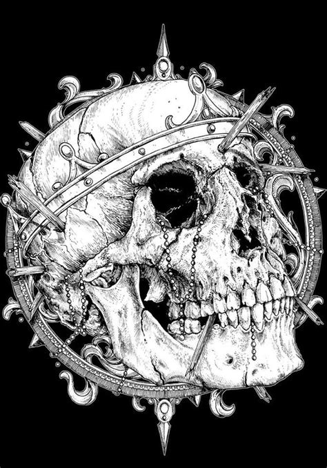 Raf The Might Skull Painting Skull Art Skull Art Drawing