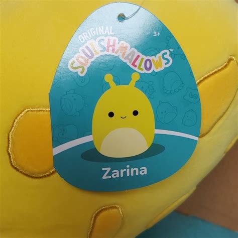 Kellytoy Toys Bnwt Zarina The Banana Slug Squishmallows 7 Poshmark