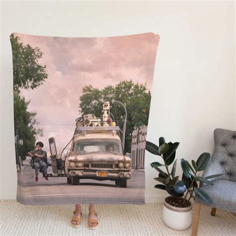 Ghostbusters Afterlife Movie Mckenna Grace Fleece Blanket