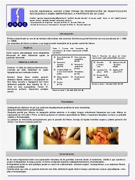 Dolor Abdominal Agudo Como Forma De Presentacin De