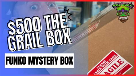 500 THE GRAIL BOX FUNKO MYSTERY UNBOXING YouTube