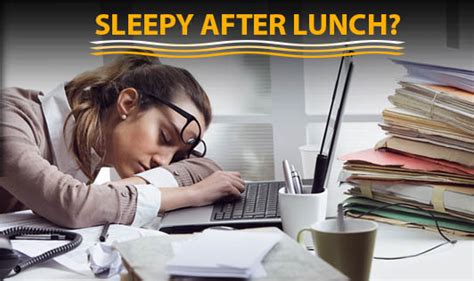 Sleepy after lunch?? - The Wellness Corner