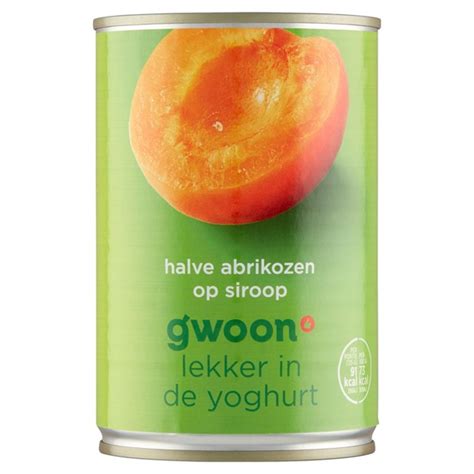 SPAR Gwoon Halve Abrikozen Op Siroop Je Vindt Het Bij SPAR