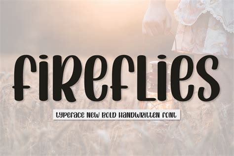 Fireflies Font Scratchonescreative Fontspace