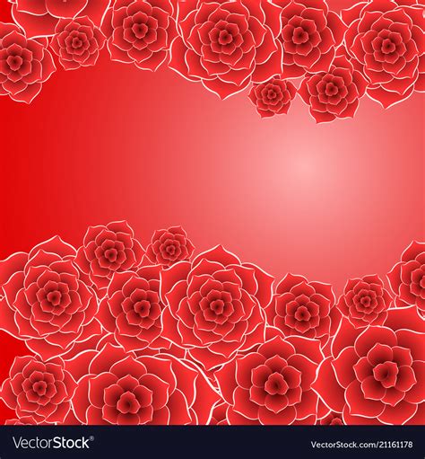 Red Flower Background Life Styles