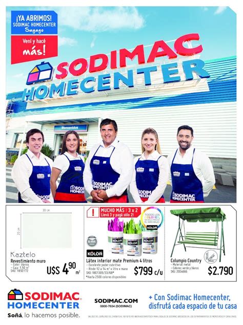 Pdf Catalogo Sodimac Homecenter Uy Anticipo Octubre Dokumen Tips