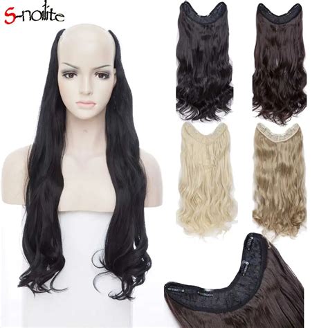 S Noilite G Long Curly Wavy Hair Extension Clips In Synthetic