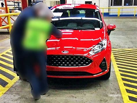 Ford Fiesta Ganhar Novo Visual Autoo