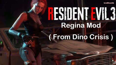 Resident Evil Regina Mod From Dino Crisis Gameplay Jill