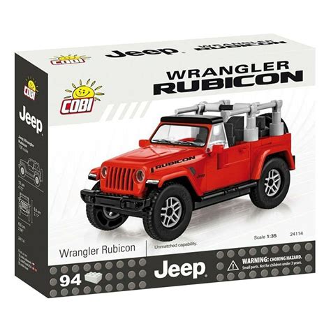 Bloco de Montar Jeep Wrangler Rubicon 94 Peças Cobi